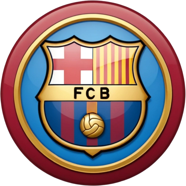 FC Barcelona Badge emoji