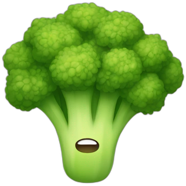 Brocolis girl emoji
