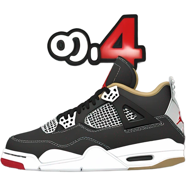 Jordan 4￼ emoji