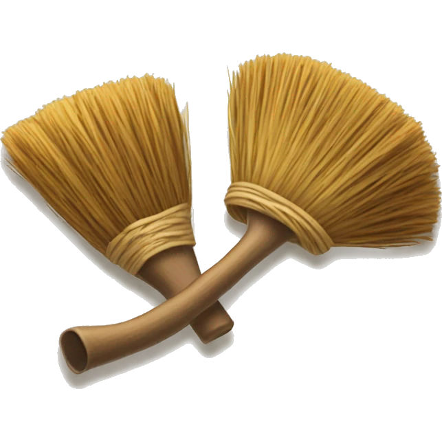 broom with bennie emoji