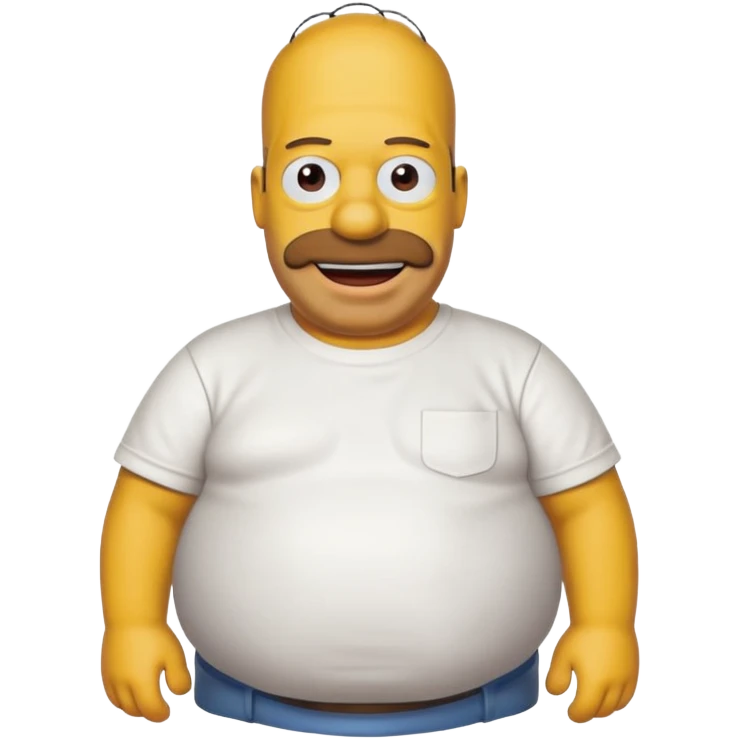 fat hommer simpson emoji