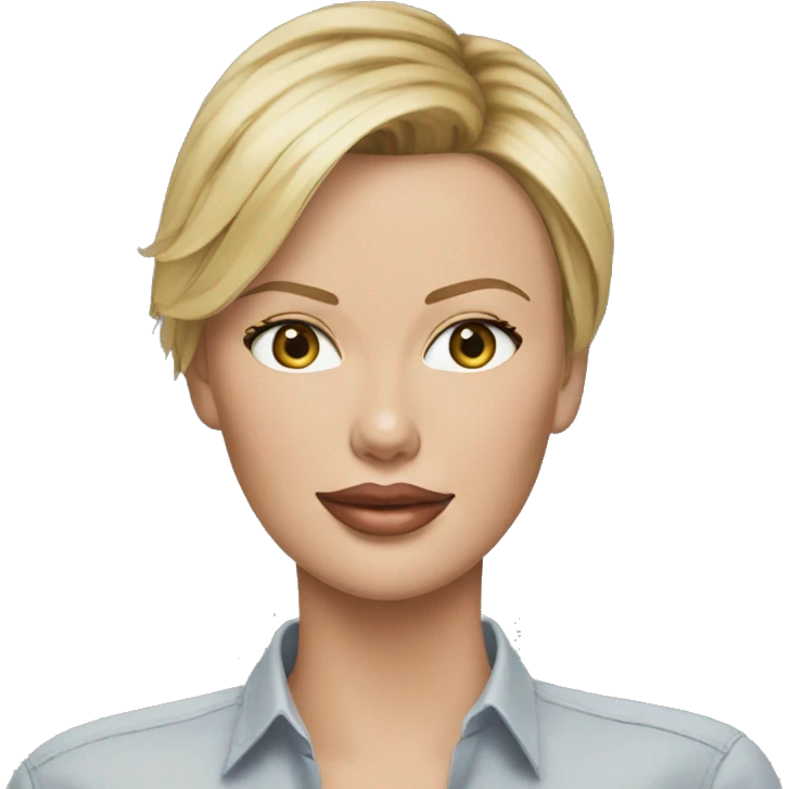 ultra realistic charlize theron wearing shirt emoji