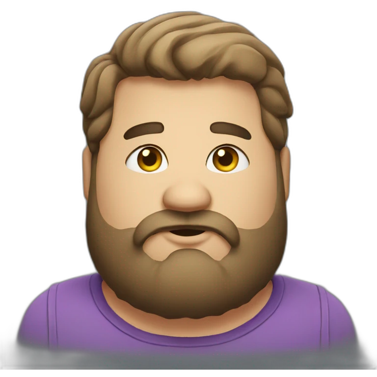 serbian chubby guy with a beard emoji