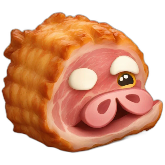 Crispy fired pork  emoji
