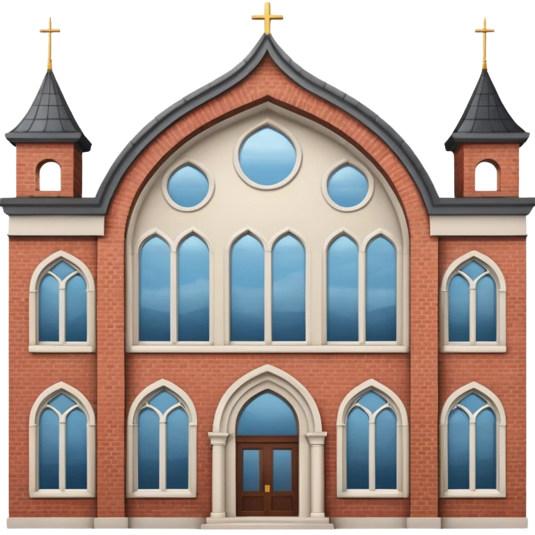 embassy building with arched windows, no flag emoji