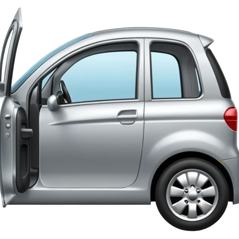 car door open from front view emoji