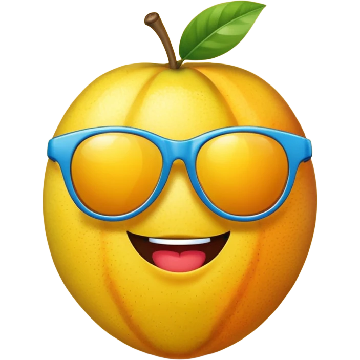 Fruit with Sunglasses emoji