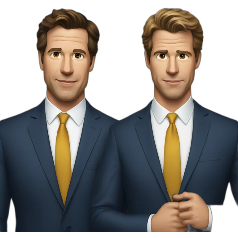 Cameron et Taylor Winklevoss emoji