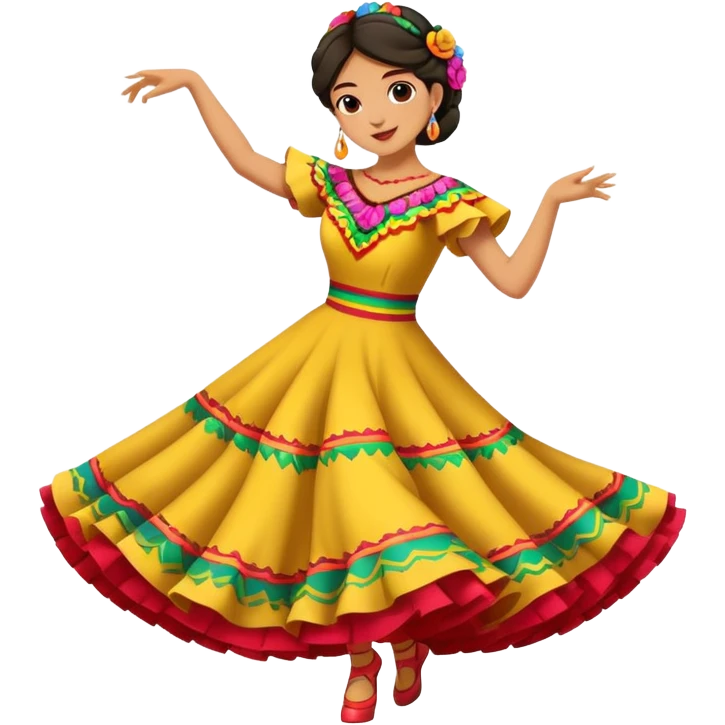 Mexican dancing  emoji