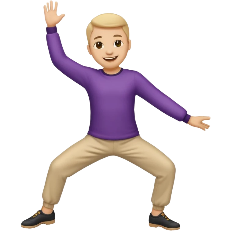 An emoji best used to describe dancing emoji