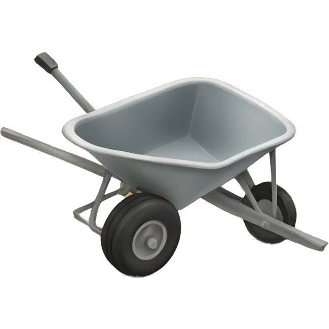 Farmer's wheelbarrow  emoji
