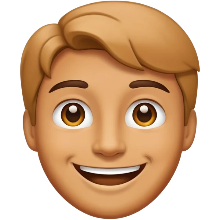 want a smile face and his face is high  emoji