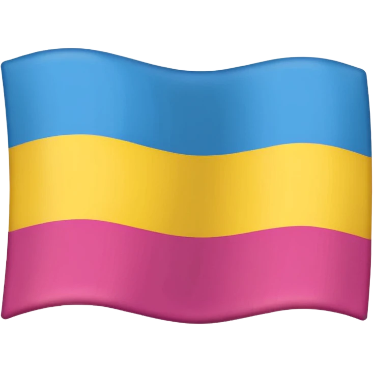 Pansexual flag emoji