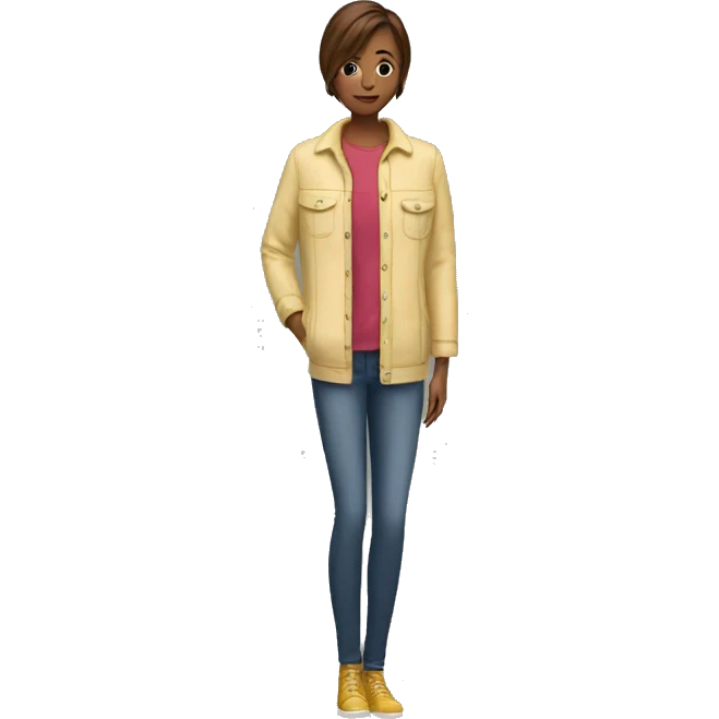 wardrobe on person emoji