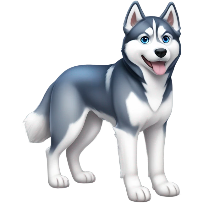 Husky emoji