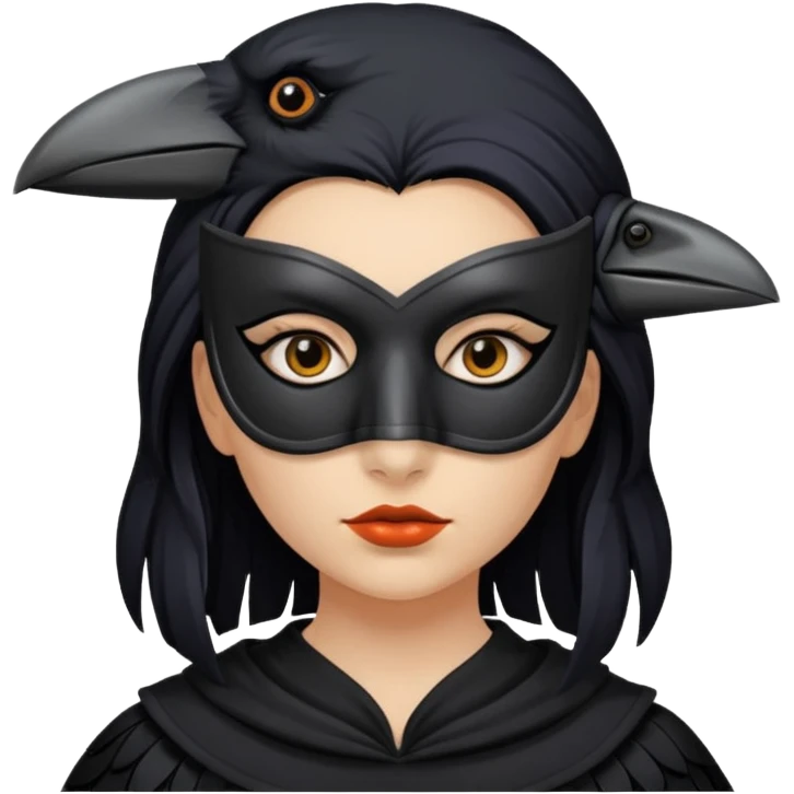 Caw girl emoji