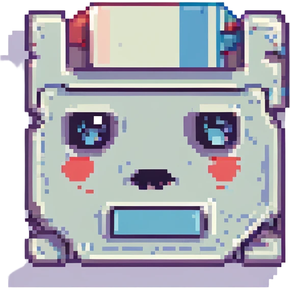 Sad floppy disk  emoji