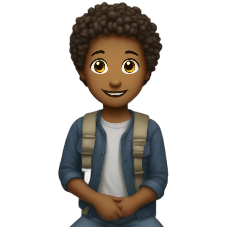 Cubby kid  emoji