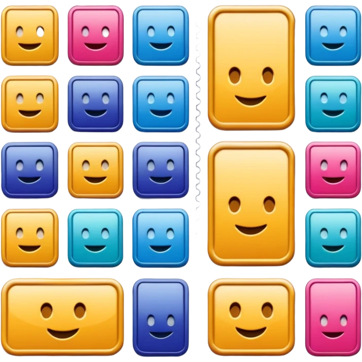 postage stamp sheet in postal service  emoji