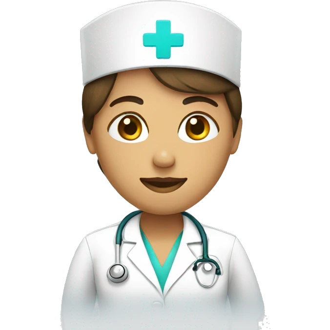 Person with nurse hat emoji