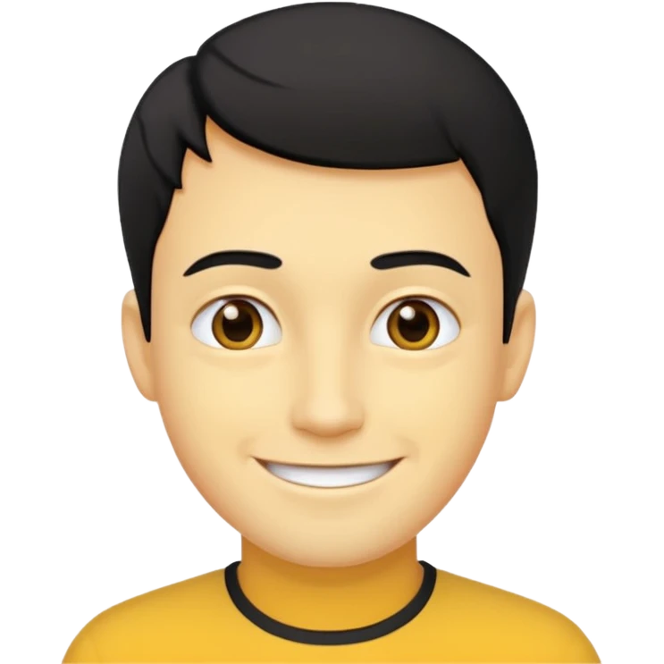 yellow man emoji