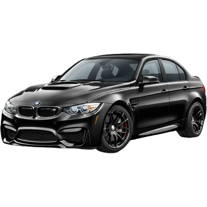 M3 g80 black with black wheels emoji