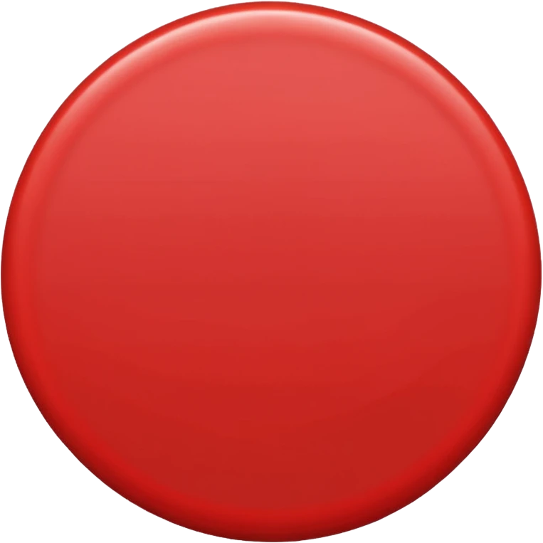 Red circle emoji