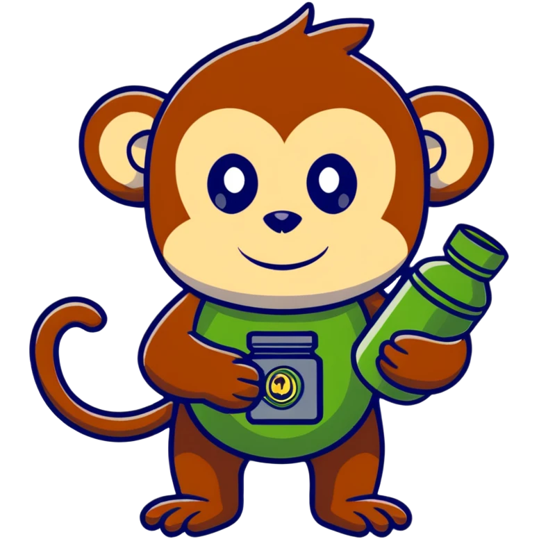 monkey with a grenade emoji