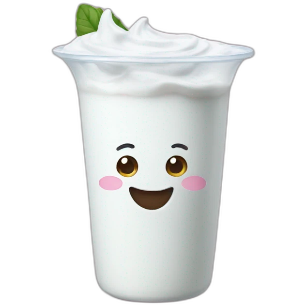yoghurt emoji