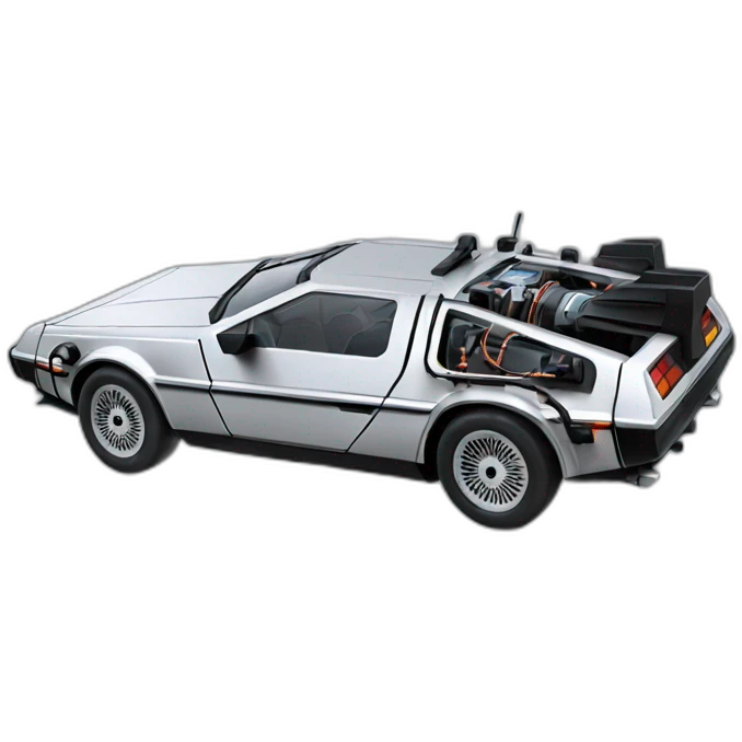 Delorean emoji