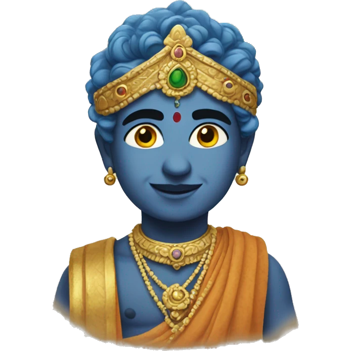 Sri Krishna emoji  emoji