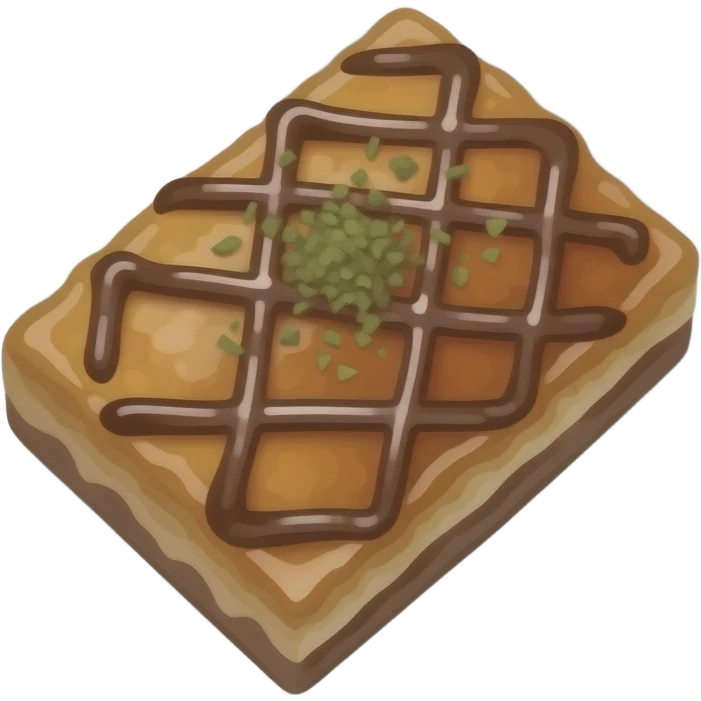 Kunafa chocolate flavour (180 DEFREE ANGLE)(No bowl) emoji