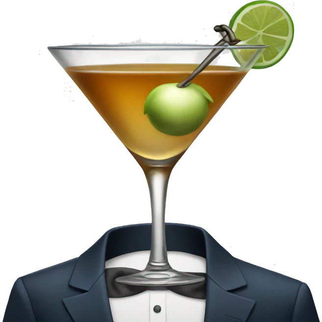 martini emoji