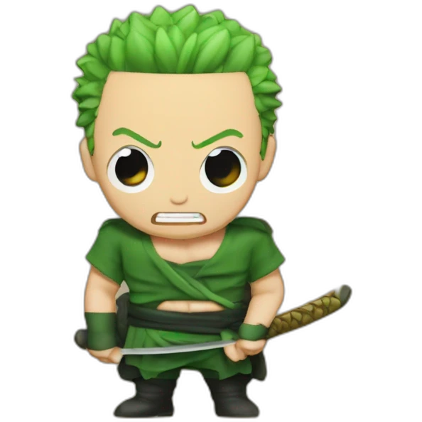 Zoro qui mange un burgeur emoji
