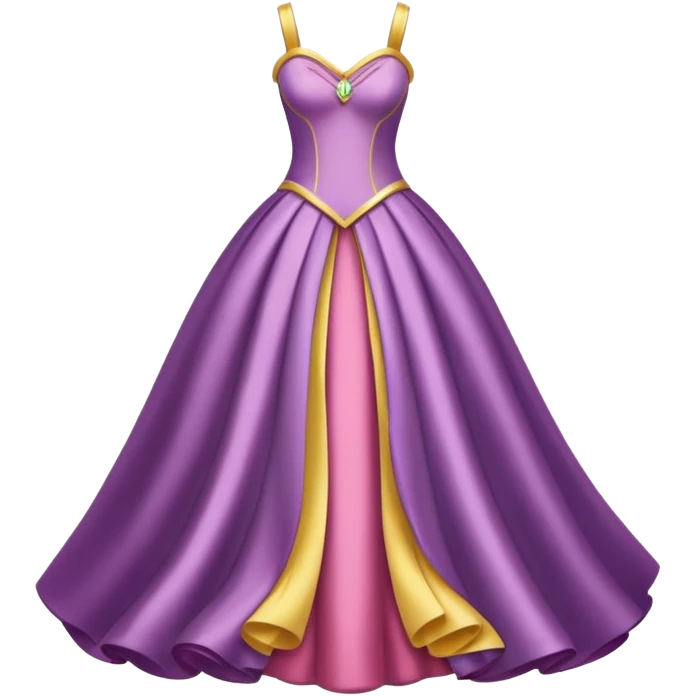 Disney Princess dress emoji