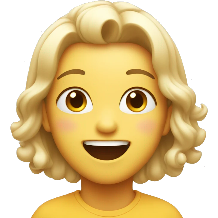 cute excited face emoji