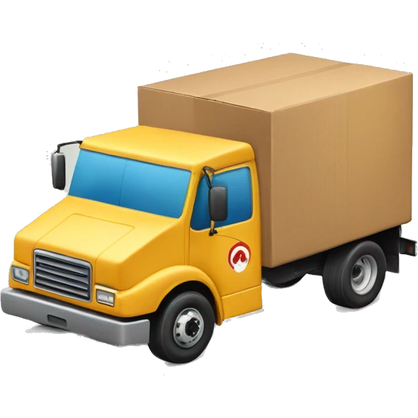 Box truck with “PGS” on the side emoji