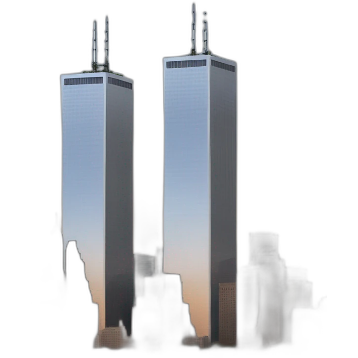 World Trade Center twin towers emoji