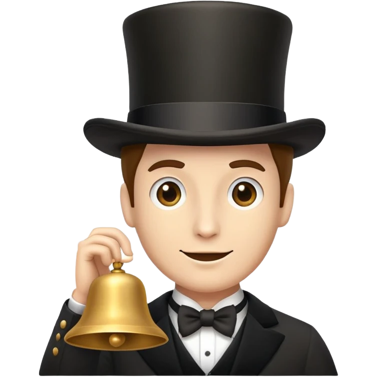 Tung tung tung sahur in a top hat emoji