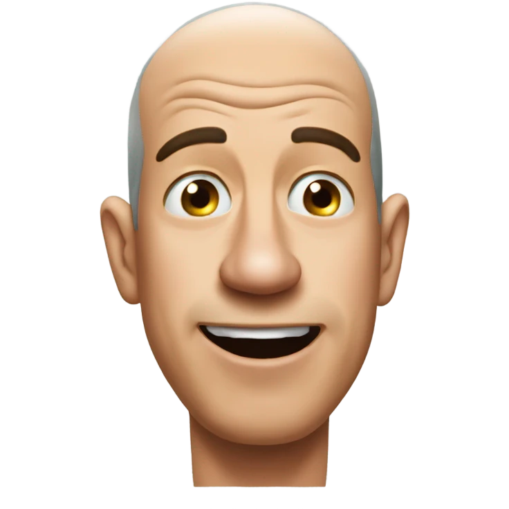 Jeff Bezos farting emoji