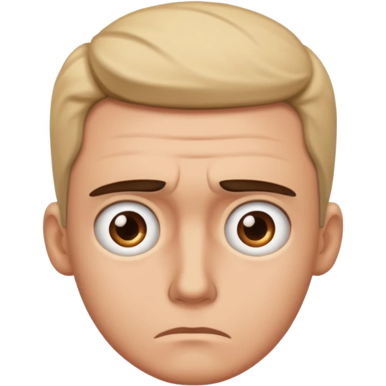Disappointed emoji