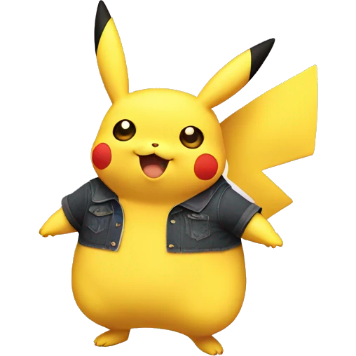 Fat gay pikachu emoji