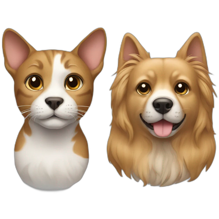 cat+dog emoji