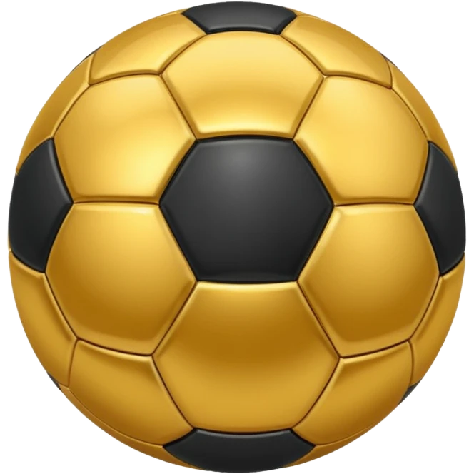 un balon de oro emoji