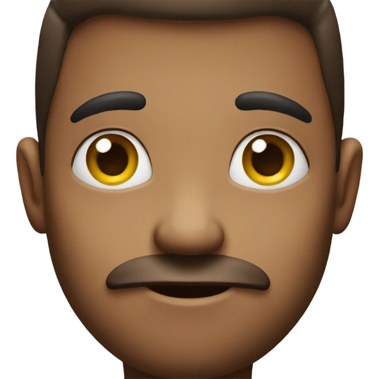weird face emoji