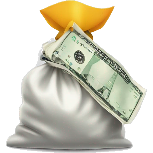 Aerospike Database logo with money bag emoji