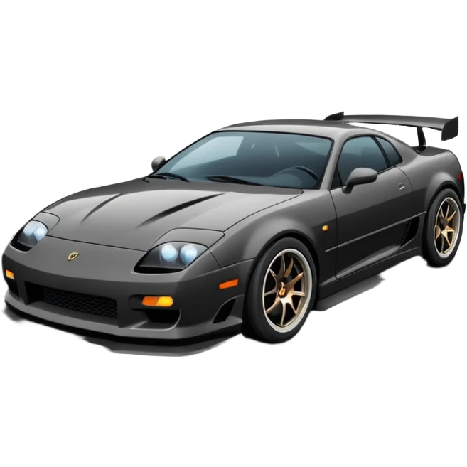 car drifitng on the road emoji