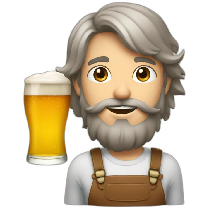 Missi avec de la bière emoji