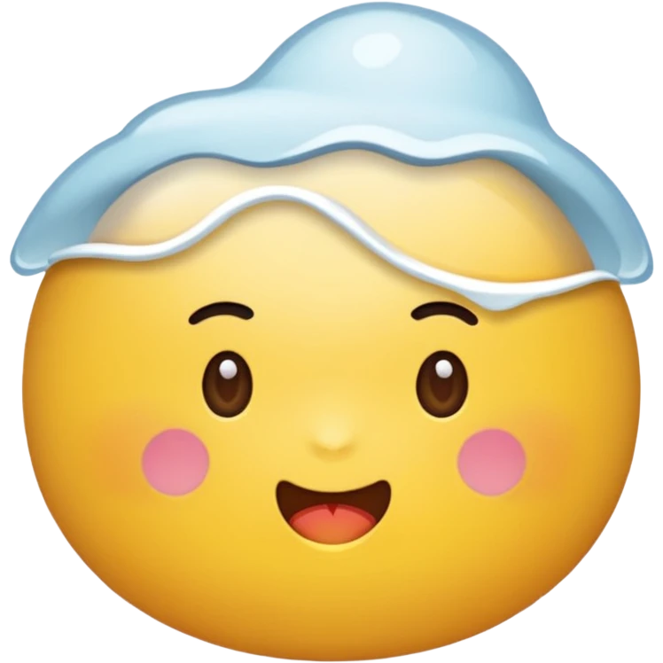 KR 이 있는 네모난 파란색 배경의 이모지 재작해줘 emoji