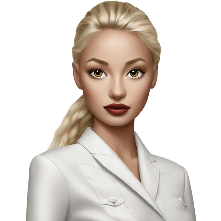 Hyper Realistic beautiful dior model  emoji